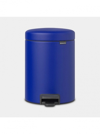 Brabantia, Pedal Bin NewIcon Mineral powerful blue - 5L